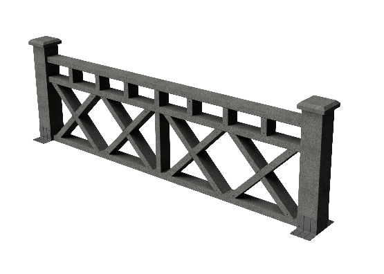 Ограждения декоративное ДПК GRINDERDECO Бэйли серый базальт купить в Шуе Ограждения декоративное ДПК GRINDERDECO Бэйли серый базальт купить в Шуе