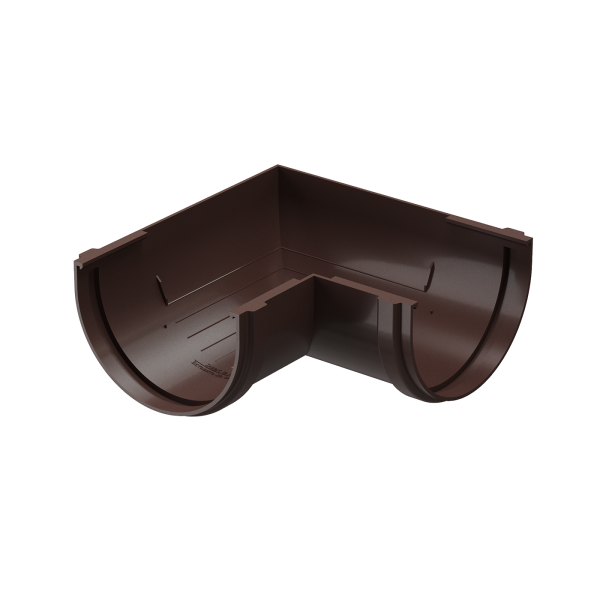 Угол желоба универсал 90˚ Docke Premium ПВХ - Шоколад купить в Шуе Угол желоба универсал 90˚ Docke Premium ПВХ - Шоколад купить в Шуе