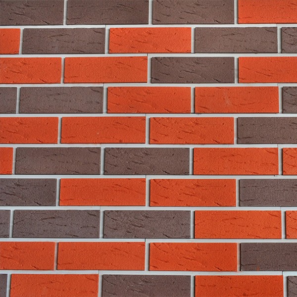 Фасадная плитка Кирисс Фасад Клинкерный кирпич 2х цветный №7 купить в Шуе