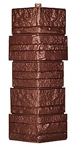 Угол T-Сайдинг-Альпийская Сказка ЭКО-1 Браун купить в Шуе