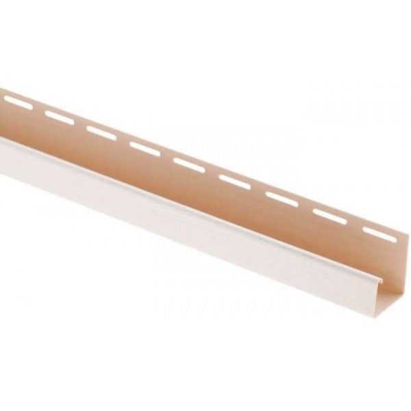 J-профиль Люкс Крашенный, T-15, ВН, Белый купить в Шуе