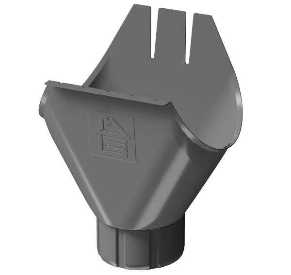 Воронка желоба D125 Döcke STAL PREMIUM Графит, (RAL 7024) купить в Шуе Воронка желоба D125 Döcke STAL PREMIUM Графит, (RAL 7024) купить в Шуе