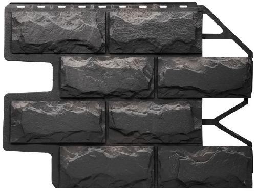 Фасадная панель FineBer Блок, Темно-серый купить в Шуе Фасадная панель FineBer Блок, Темно-серый купить в Шуе