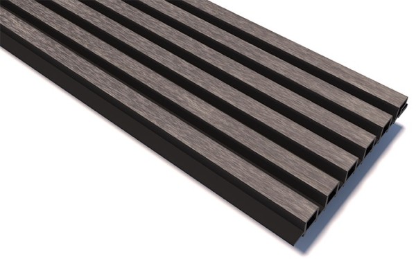 Реечные панели WOODVEX Lines Ultra Smoke gray купить в Шуе Реечные панели WOODVEX Lines Ultra Smoke gray купить в Шуе