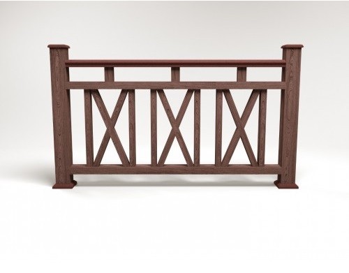 Ограждение из ДПК FG3 шоколад купить в Шуе