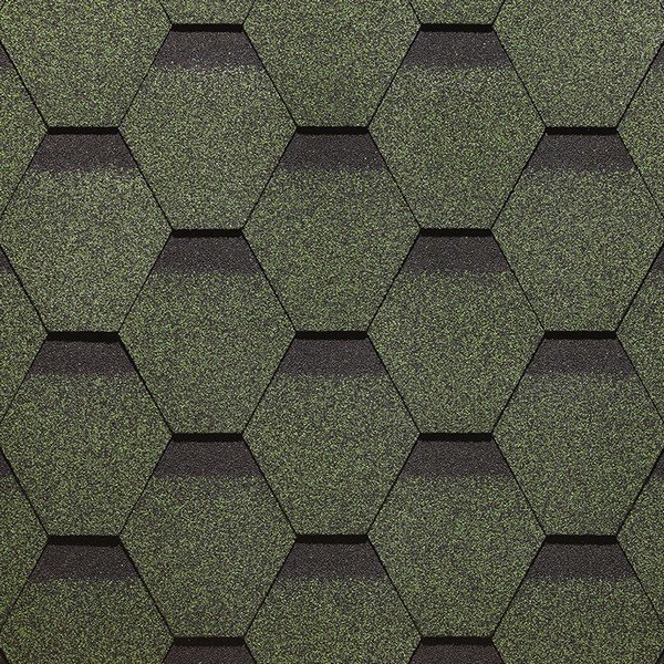 Гибкая черепица Docke, коллекция Сота – Зеленый купить в Шуе Гибкая черепица Docke, коллекция Сота – Зеленый купить в Шуе