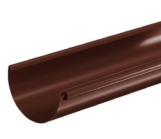 Водосток Aquasistem, система 125x90 - Водосточный желоб 3.00м RAL 8017 Коричневый купить в Шуе Водосток Aquasistem, система 125x90 - Водосточный желоб 3.00м RAL 8017 Коричневый купить в Шуе