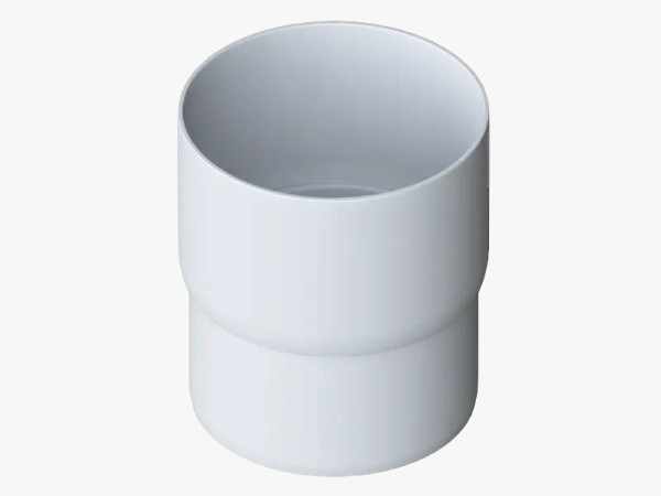 Водосток Альта-Профиль ПВХ – Муфта трубы водосточная (белый) купить в Шуе Водосток Альта-Профиль ПВХ – Муфта трубы водосточная (белый) купить в Шуе