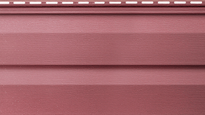 Виниловый сайдинг Канада плюс премиум, гранатовый