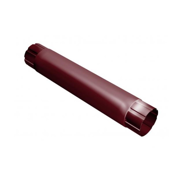 Водосток Grand Line 125x90 –Труба соединительная 1 метр RAL 3005 купить в Шуе Водосток Grand Line 125x90 –Труба соединительная 1 метр RAL 3005 купить в Шуе