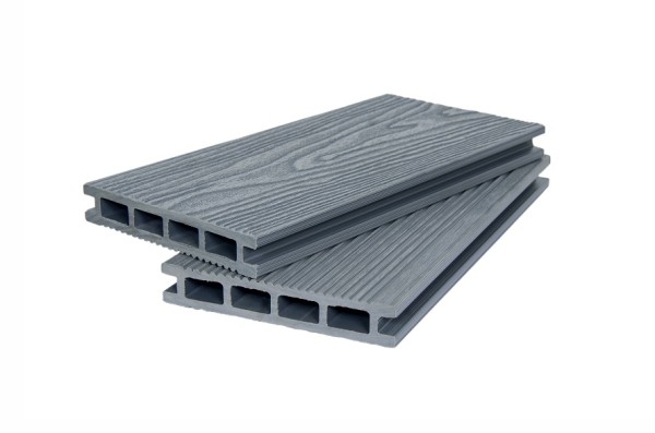 Террасная доска ДПК POLIVAN GROUP 3D+вельвет пустотелая двухсторонняя DENPASAR серый купить в Шуе Террасная доска ДПК POLIVAN GROUP 3D+вельвет пустотелая двухсторонняя DENPASAR серый купить в Шуе