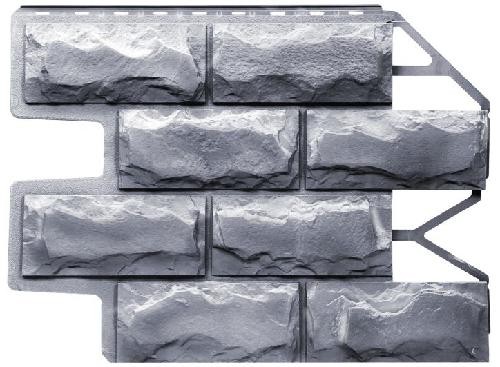 Фасадная панель FineBer Блок, Светло-серый купить в Шуе Фасадная панель FineBer Блок, Светло-серый купить в Шуе