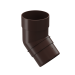 Колено 45˚ Docke Premium ПВХ - Шоколад купить в Шуе
