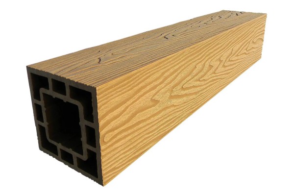 Столб опорный ДПК Deckart 125×125 Орех купить в Шуе Столб опорный ДПК Deckart 125×125 Орех купить в Шуе