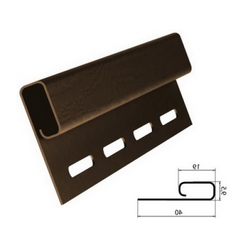 Финишная планка, коричневая Финишная планка, коричневая купить в Шуе