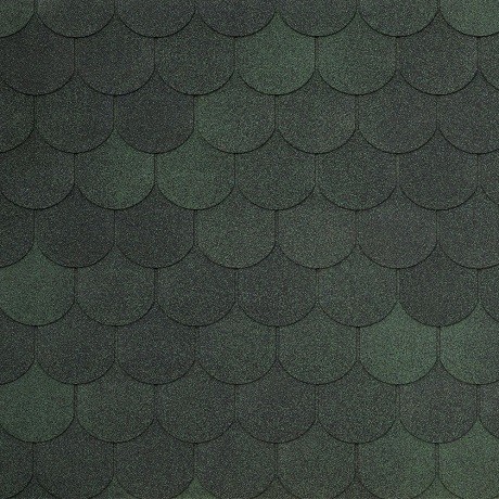 Гибкая черепица Tegola ASSISI verde 473 купить в Шуе