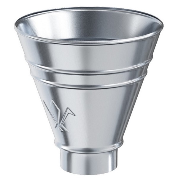 Водосток Aquasistem, Система 150/100 - Воронка водосборная круглая оцинковка купить в Шуе Водосток Aquasistem, Система 150/100 - Воронка водосборная круглая оцинковка купить в Шуе