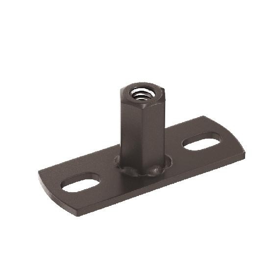 Водосток Aquasistem, система 150/100 - Держатель для хомута под метиз RR 32 Тёмно-Коричневый купить в Шуе Водосток Aquasistem, система 150/100 - Держатель для хомута под метиз RR 32 Тёмно-Коричневый купить в Шуе