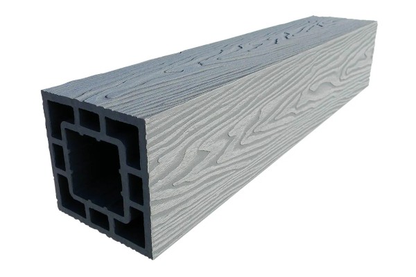 Столб опорный ДПК Deckart 125×125 Серый купить в Шуе Столб опорный ДПК Deckart 125×125 Серый купить в Шуе