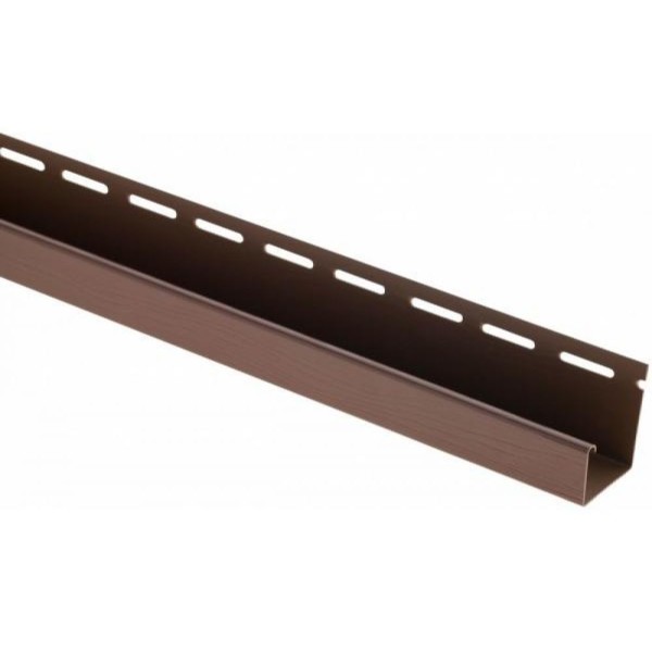 J-профиль Люкс Крашенный, T-15, ВН, Тёмный Орех купить в Шуе