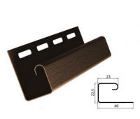 J-профиль, коричневый купить в Шуе J-профиль, коричневый купить в Шуе