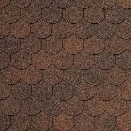 Гибкая черепица Tegola ASSISI marrone 434 купить в Шуе Гибкая черепица Tegola ASSISI marrone 434 купить в Шуе