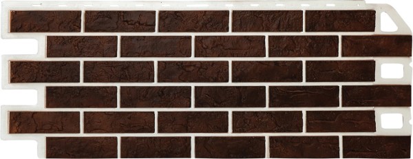 Фасадная панель Альта-Профиль Кирпич Рустикальный 06 купить в Шуе