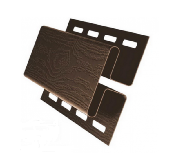 H-профиль (соеденительная планка)для сайдинга, коричневый купить в Шуе H-профиль (соеденительная планка)для сайдинга, коричневый купить в Шуе