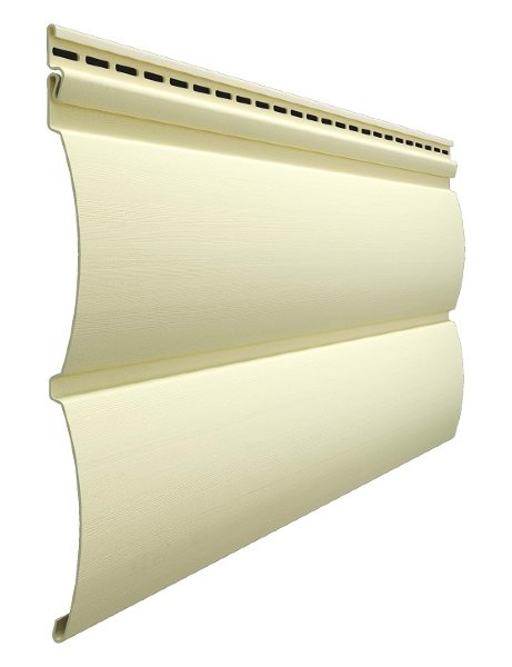 Виниловый сайдинг docke (дёке) - blockhaus D4,7T ( под бревно), банан купить в Шуе