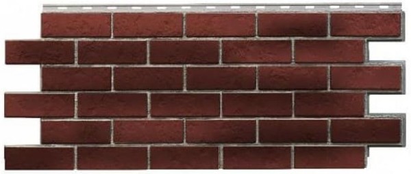 Фасадная панель Nordside, старый форт Карминный купить в Шуе Фасадная панель Nordside, старый форт Карминный купить в Шуе