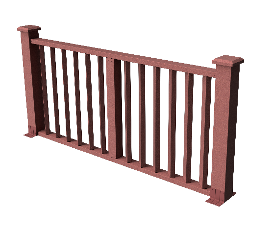 Ограждения декоративное ДПК GRINDERDECO Бруклин мербау. купить в Шуе Ограждения декоративное ДПК GRINDERDECO Бруклин мербау. купить в Шуе