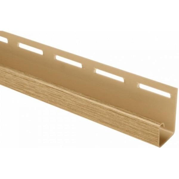 J-профиль Люкс Крашенный, К-15, ВН, Каштан купить в Шуе J-профиль Люкс Крашенный, К-15, ВН, Каштан купить в Шуе