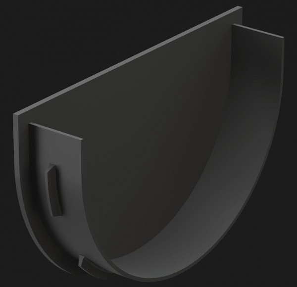 Заглушка воронки Docke Premium ПВХ - Графит купить в Шуе Заглушка воронки Docke Premium ПВХ - Графит купить в Шуе