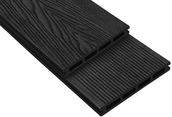 Террасная доска ДПК Outdoor 3D HAVANA/Вельвет черная купить в Шуе