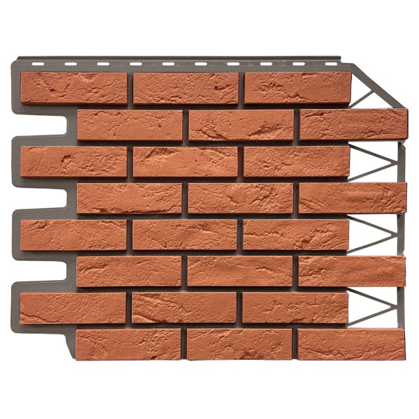 Фасадная панель FineBer, Кирпич Баварский, Терракотовый купить в Шуе Фасадная панель FineBer, Кирпич Баварский, Терракотовый купить в Шуе