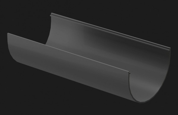 Желоб водосточный Docke Premium ПВХ - Графит купить в Шуе Желоб водосточный Docke Premium ПВХ - Графит купить в Шуе