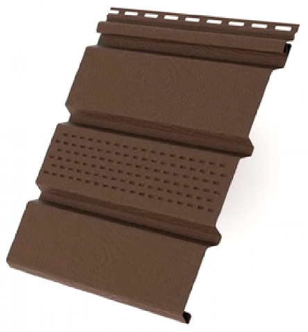 Софит с центральной перфорацией, коричневый купить в Шуе Софит с центральной перфорацией, коричневый купить в Шуе