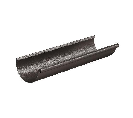 Водосток Aquasistem, Система 150/100 - Водосточный желоб 3.00м RR 32 Тёмно-коричневый matt купить в Шуе Водосток Aquasistem, Система 150/100 - Водосточный желоб 3.00м RR 32 Тёмно-коричневый matt купить в Шуе