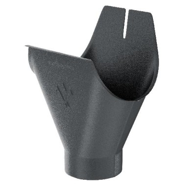 Водосток Aquasistem, Система 125/90 - Воронка желоба RR 23 Маренго matt