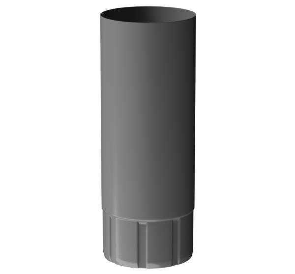 Труба водосточная 3 м D90 Döcke STAL PREMIUM Графит, (RAL 7024) купить в Шуе Труба водосточная 3 м D90 Döcke STAL PREMIUM Графит, (RAL 7024) купить в Шуе