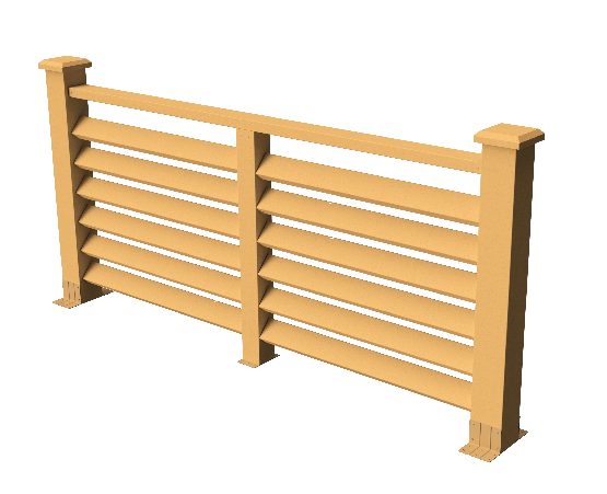 Ограждения декоративное ДПК GRINDERDECO Босфор песчаник купить в Шуе Ограждения декоративное ДПК GRINDERDECO Босфор песчаник купить в Шуе