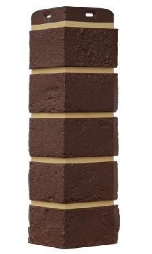 Угол Grand Line состаренный кирпич Элит каштан, ШОВ песочный купить в Шуе Угол Grand Line состаренный кирпич Элит каштан, ШОВ песочный купить в Шуе