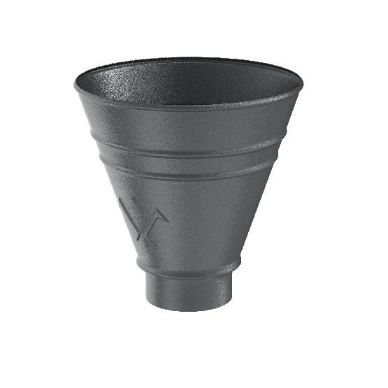 Водосток Aquasistem, Система 125/90 - Воронка водосборная круглая RR 23 Маренго matt купить в Шуе Водосток Aquasistem, Система 125/90 - Воронка водосборная круглая RR 23 Маренго matt купить в Шуе