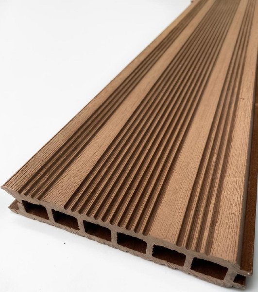 Террасная доска ДПК - ДеревоПласт- Бесшовная Коричневый купить в Шуе Террасная доска ДПК - ДеревоПласт- Бесшовная Коричневый купить в Шуе