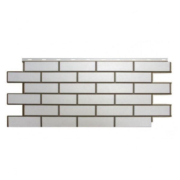 Фасадная панель Nordside, Гладкий Кирпич, Белый купить в Шуе Фасадная панель Nordside, Гладкий Кирпич, Белый купить в Шуе