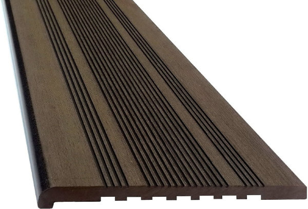 Ступени из ДПК Ecodeck полнотелая Венге купить в Шуе Ступени из ДПК Ecodeck полнотелая Венге купить в Шуе