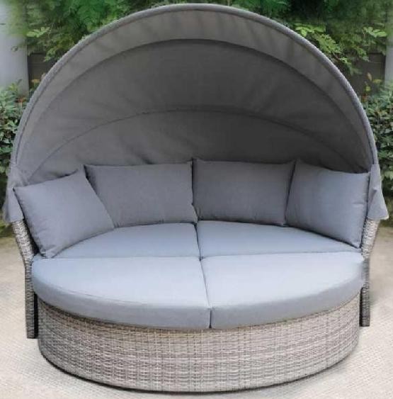 Диван-Трансформер AFINA плетеный из иск. ротанга AFM-325G Grey купить в Шуе