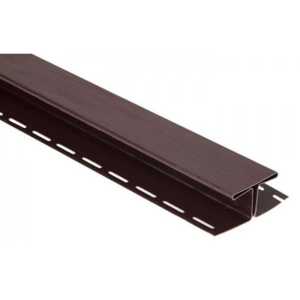 Н-профиль Люкс Крашенный, T-18, ВН, Коричневый купить в Шуе Н-профиль Люкс Крашенный, T-18, ВН, Коричневый купить в Шуе
