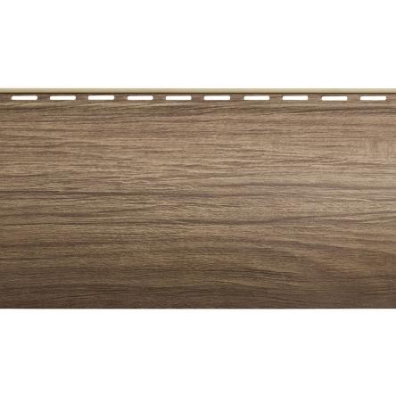 Виниловый сайдинг Люкс Blockhouse BH-01 орех купить в Шуе