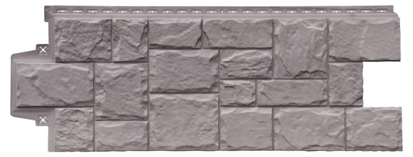 Фасадная панель Grand Line Крупный Камень Элит Какао купить в Шуе Фасадная панель Grand Line Крупный Камень Элит Какао купить в Шуе